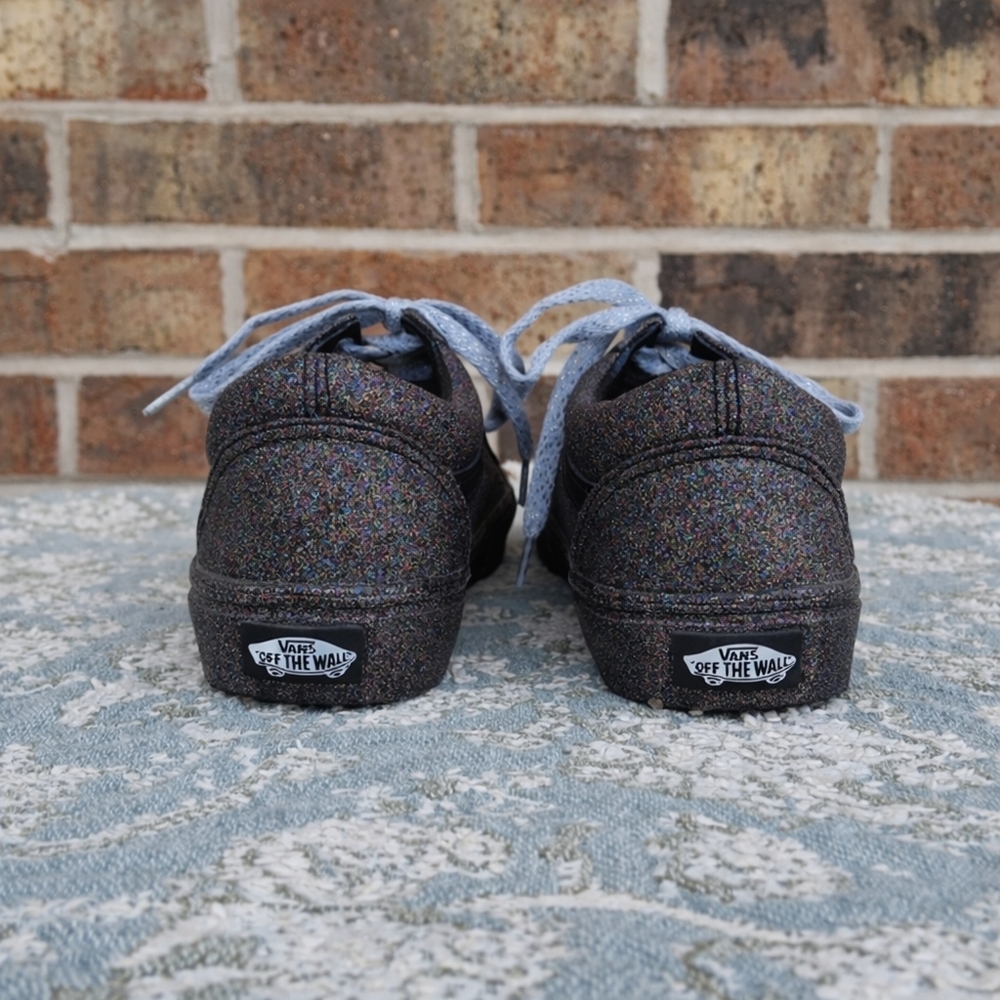 Opening Ceremony x Vans Old Skool Glitter Rainbow Sneakers 7.5 Rare Collab Y2K - Picture 5 of 16